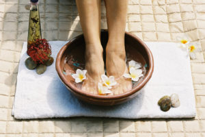 Essential Oil Foot Bath